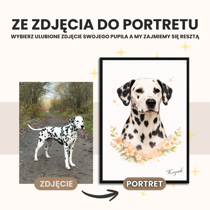 Portret Pupila ze Zdjęcia