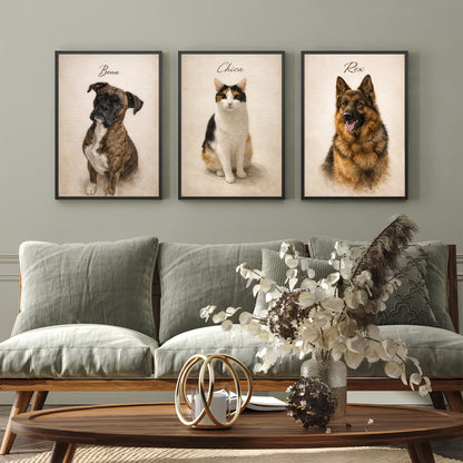 Klasyczny Portret Pupila