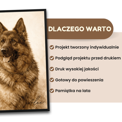 Artystyczny Portret Pupila